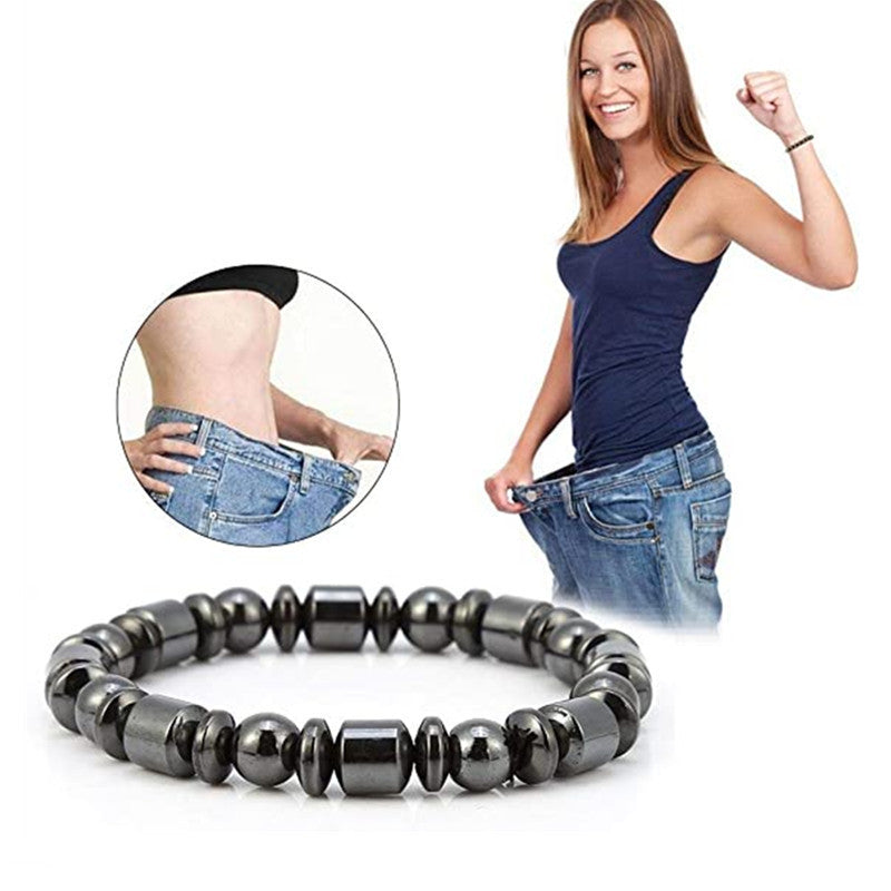 Weight Loss Magnet Bracelets For Women Men Pentagram Stone Magnetic Therapy Bracelets Pain Relief Slimming Health Jewelry Weight Loss Magnet Bracelets For Women Men Pentagram Stone Magnetic Therapy Bracelets Pain Relief Slimming Health Jewelry